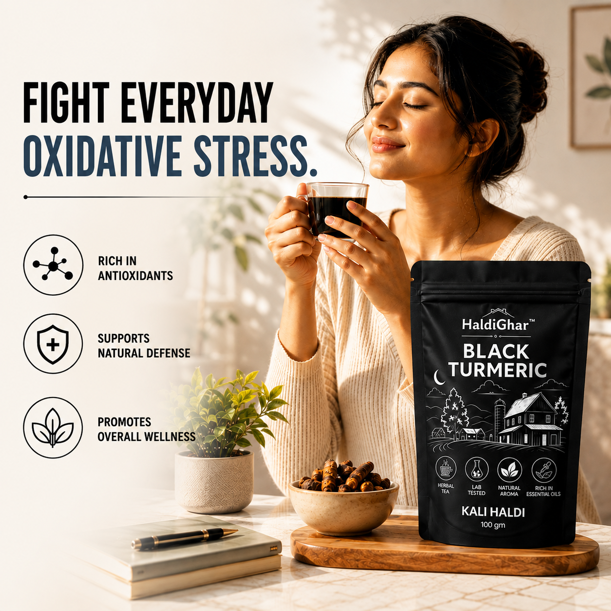 HaldiGhar Black Turmeric HaldiGhar Black Turmeric