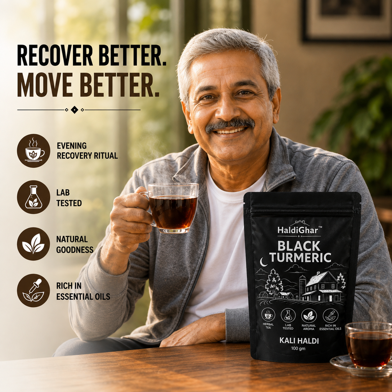 HaldiGhar Black Turmeric HaldiGhar Black Turmeric