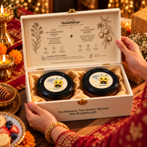 HaldiGhar Raw Honey Gift Hamper